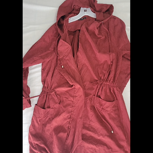Staccato Women's Rust Hooded Jacket - Size M