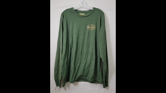 State of Mine New Jersey Green Long Sleeved Size XL
