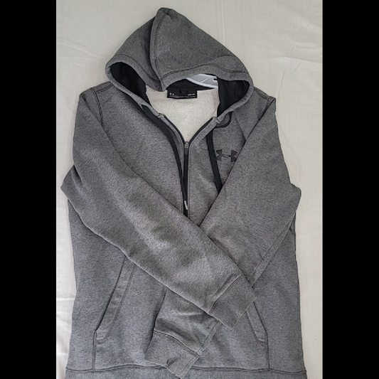 Under Armour ColdGear Hoodie - Medium - Gray