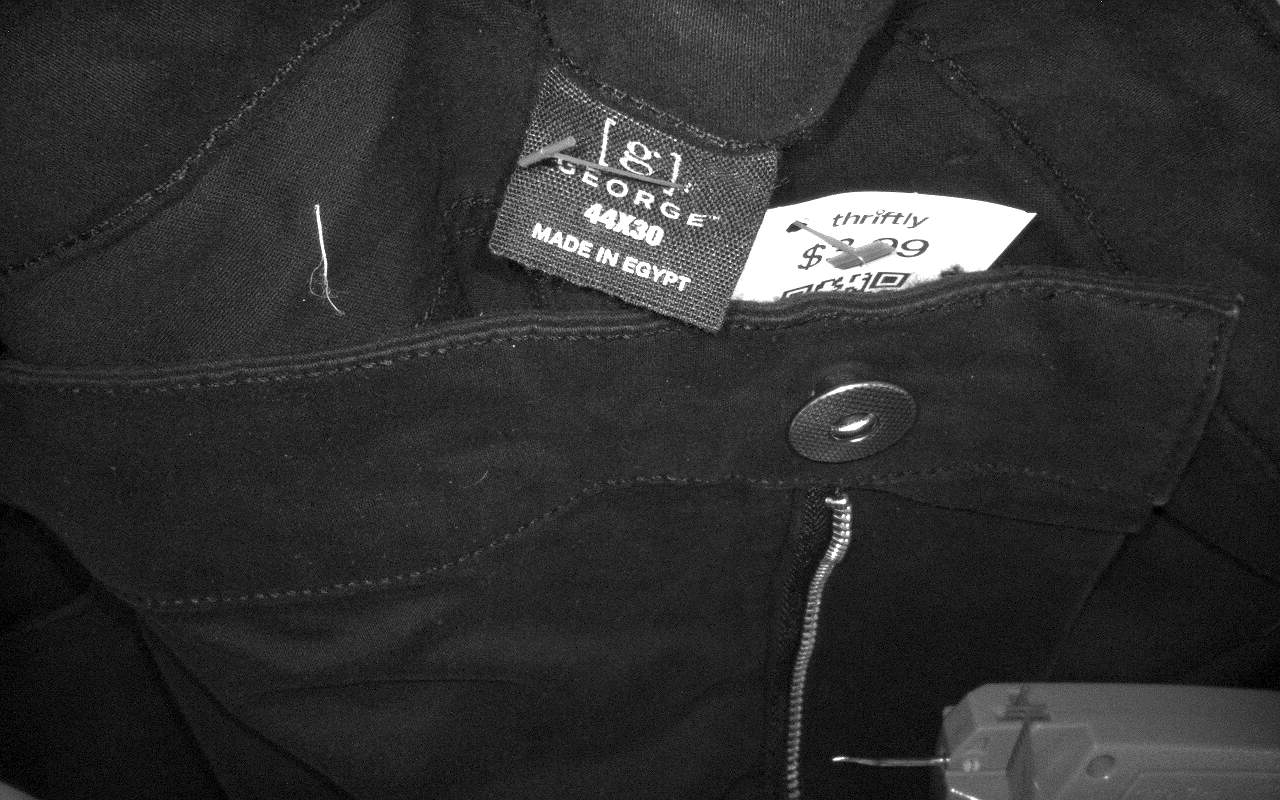 George 44X30 Black Pants