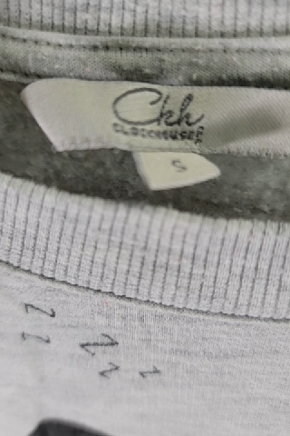 CKH Clockhouse Say Goodbye To Problems Cat Sweater Size S