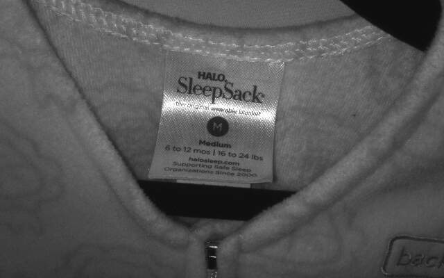 HALO SleepSack Fleece Swaddle - Medium, Gray