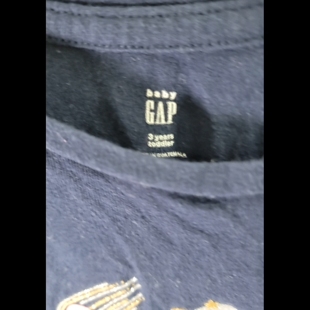 Baby GAP Toddler Long Sleeve Tee with Space Design Size 3T