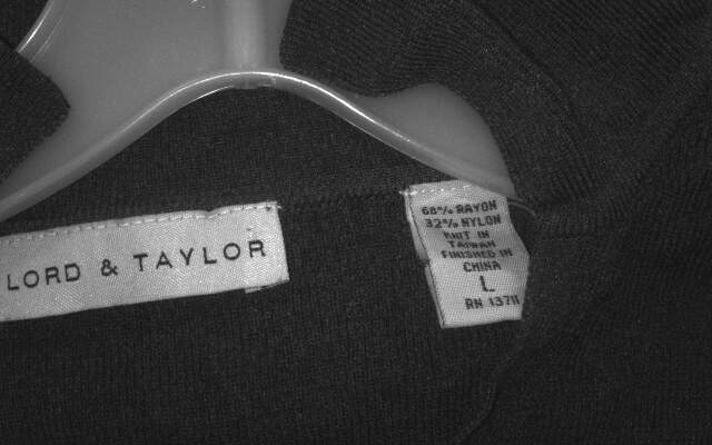 Lord & Taylor Women's Burgundy V-Neck Sweater - Size L