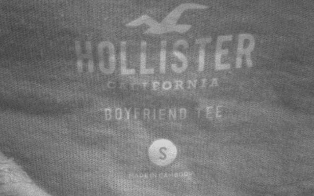Hollister Yellow Colorblock Hoodie