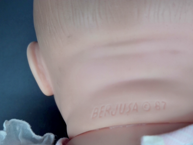 Vintage Berjusa Reborn Baby Girl 16" Anatomically Correct