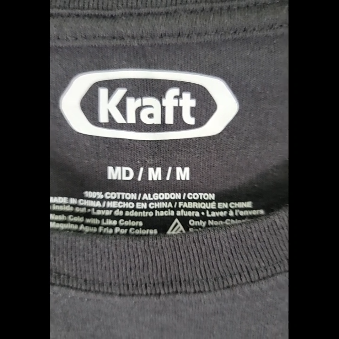 Kraft Macaroni & Cheese Graphic Tee Size M