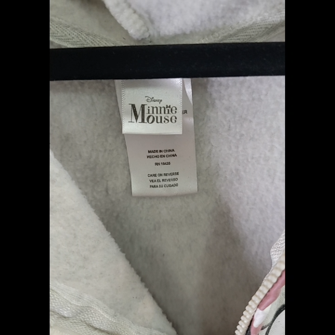 Minnie Mouse Kid's Gray Hoodie Size 10(M)