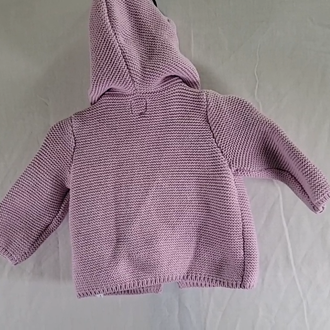 Gap Baby Knitted Jacket with Hood Size 3-6 MO
