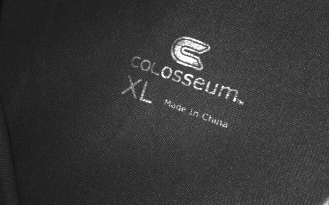 Colosseum Men's Light Blue Half-Zip Long Sleeve Shirt - XL