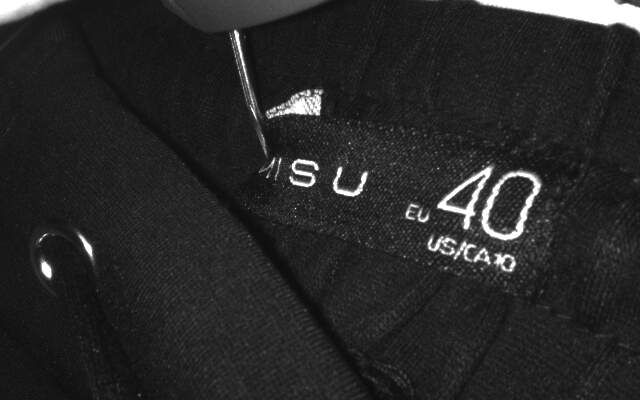 Men's Black Cargo Pants - Size 40 EU / 10 US/CA