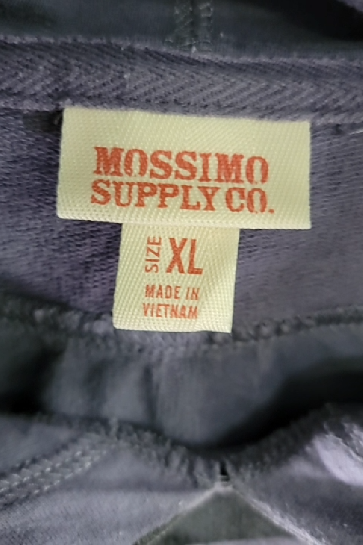 Purple and Black Striped Short Sleeve Hoodie Size XL