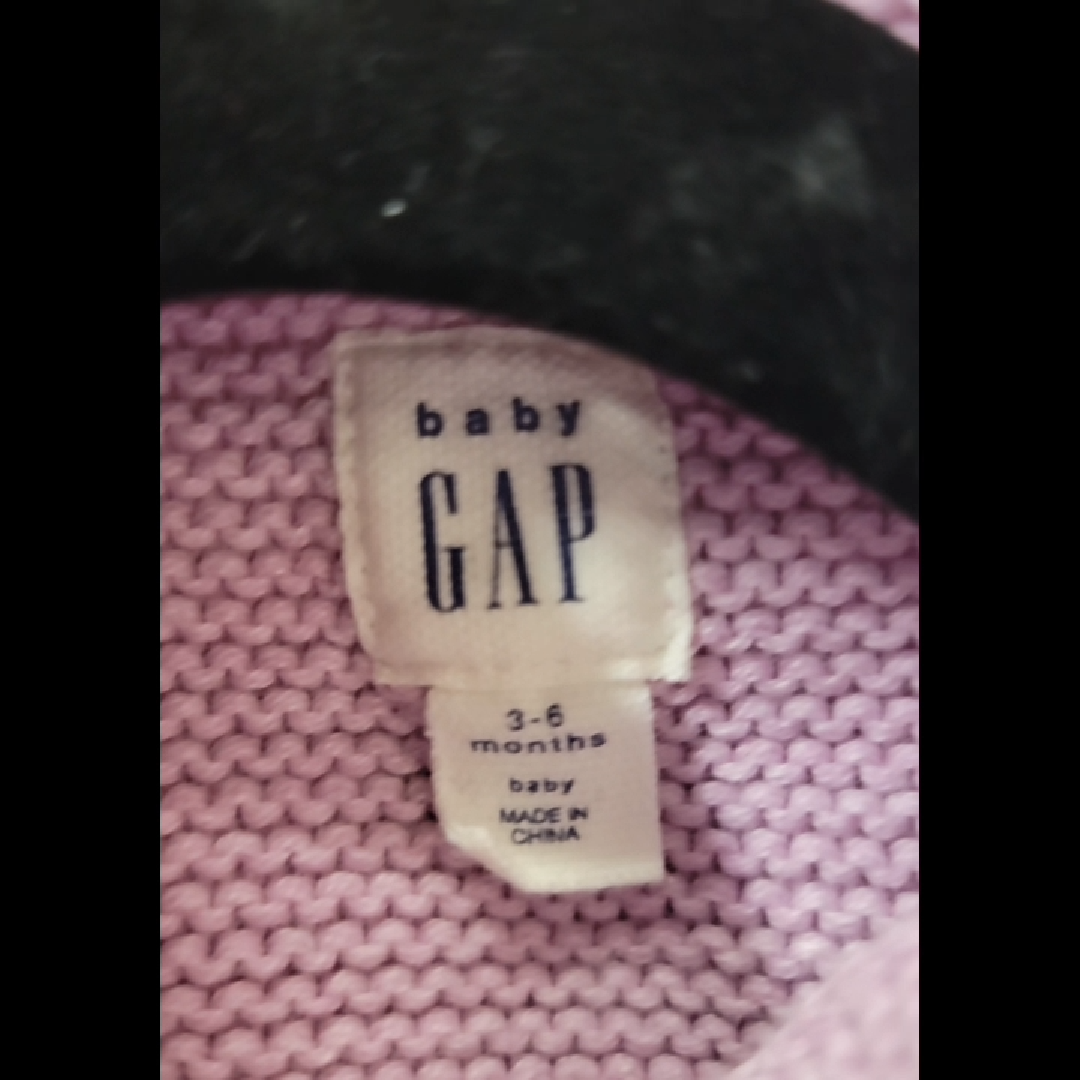 Gap Baby Knitted Jacket with Hood Size 3-6 MO