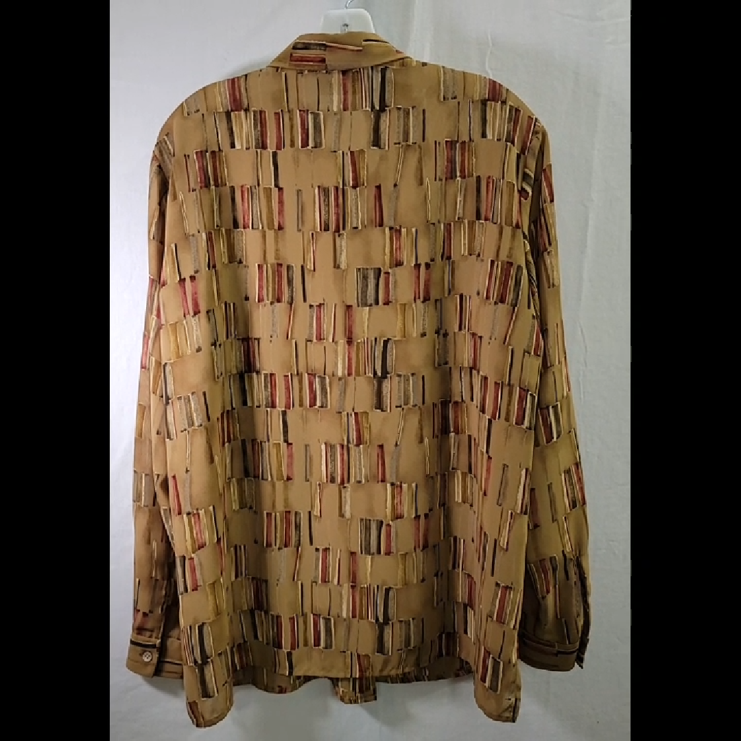 Vintage Liz Claiborne Collection Button-Down Shirt Size 14 (XL)
