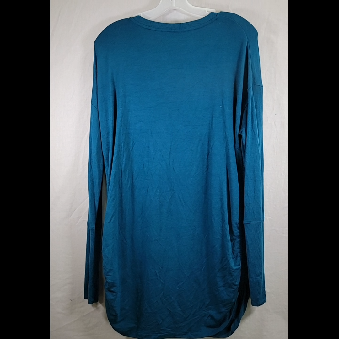 Athleta Teal Long Sleeve Top Size M